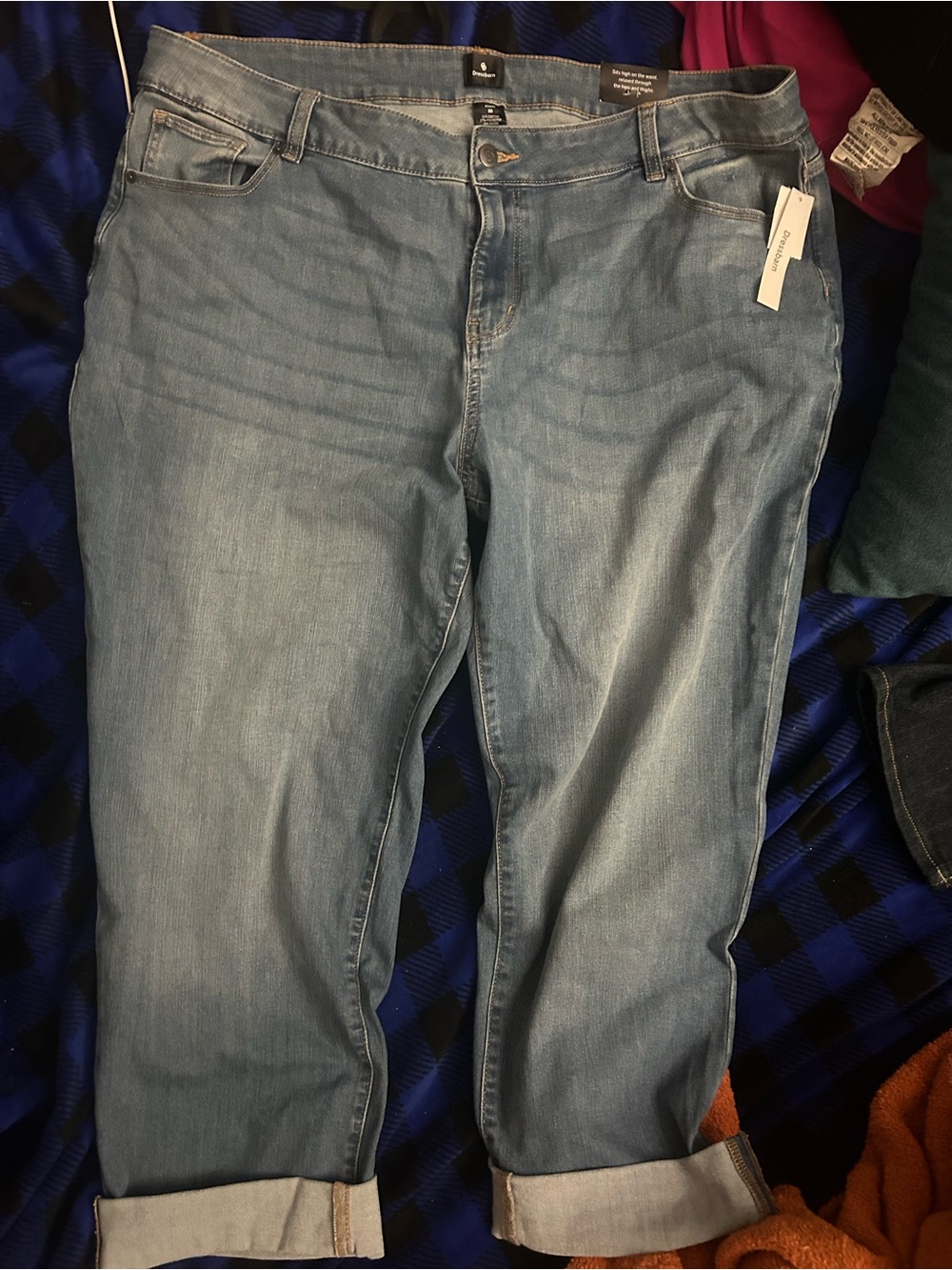 Dressbarn blue jeans size 20W NWT denim
